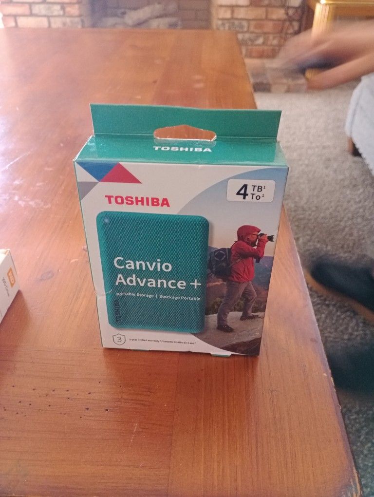 4 Terabyte external hardrive