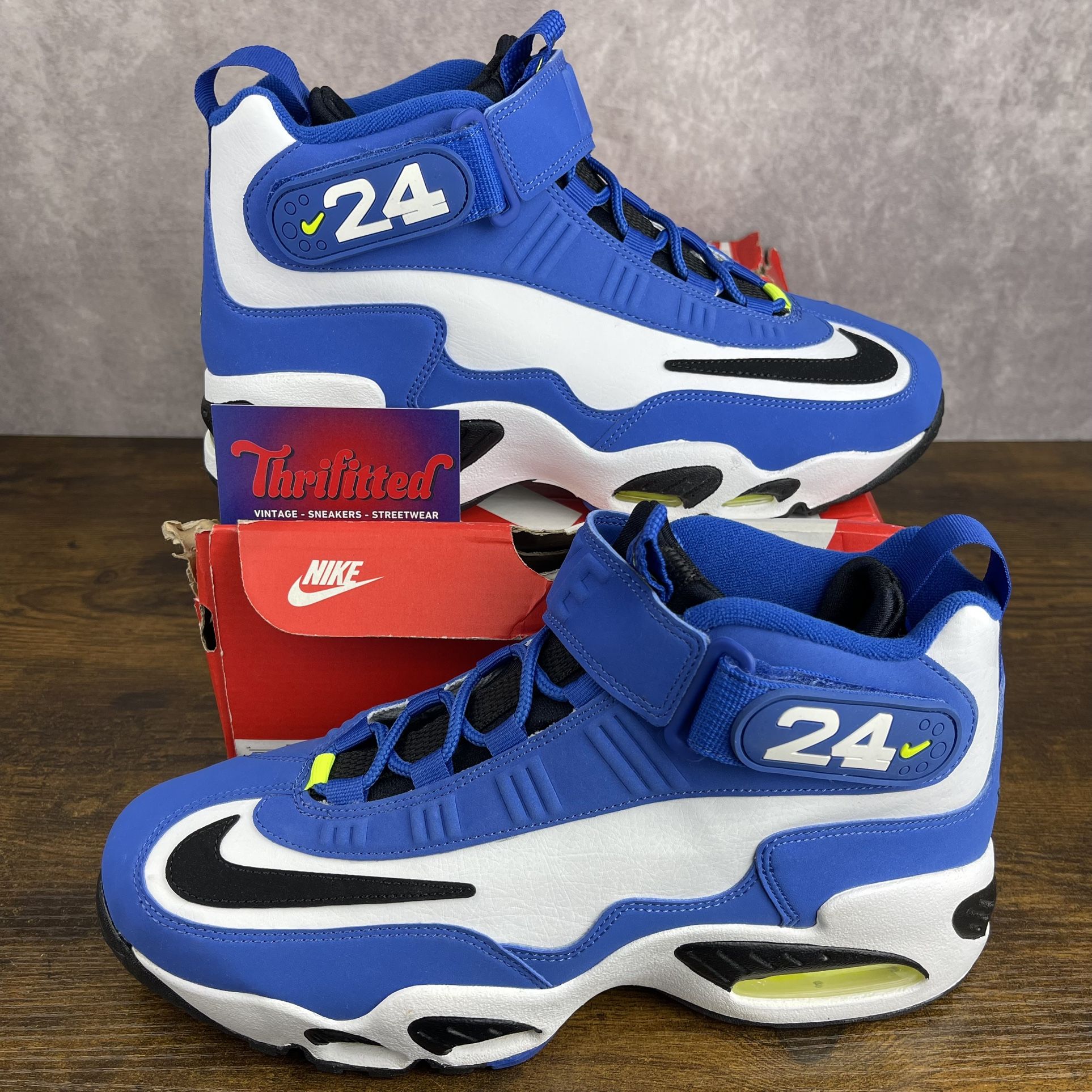 NEW Nike Air Griffey Max 1 2021 Varsity Royal Size 10 DJ5161-400 Men’s Sneakers