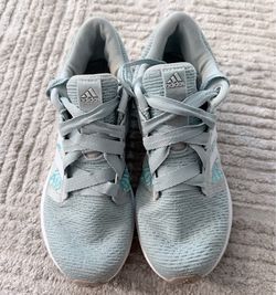 Adidas Womens Size 8.5 Edge Lux 4 Sneakers Green Floral Print Running Shoes