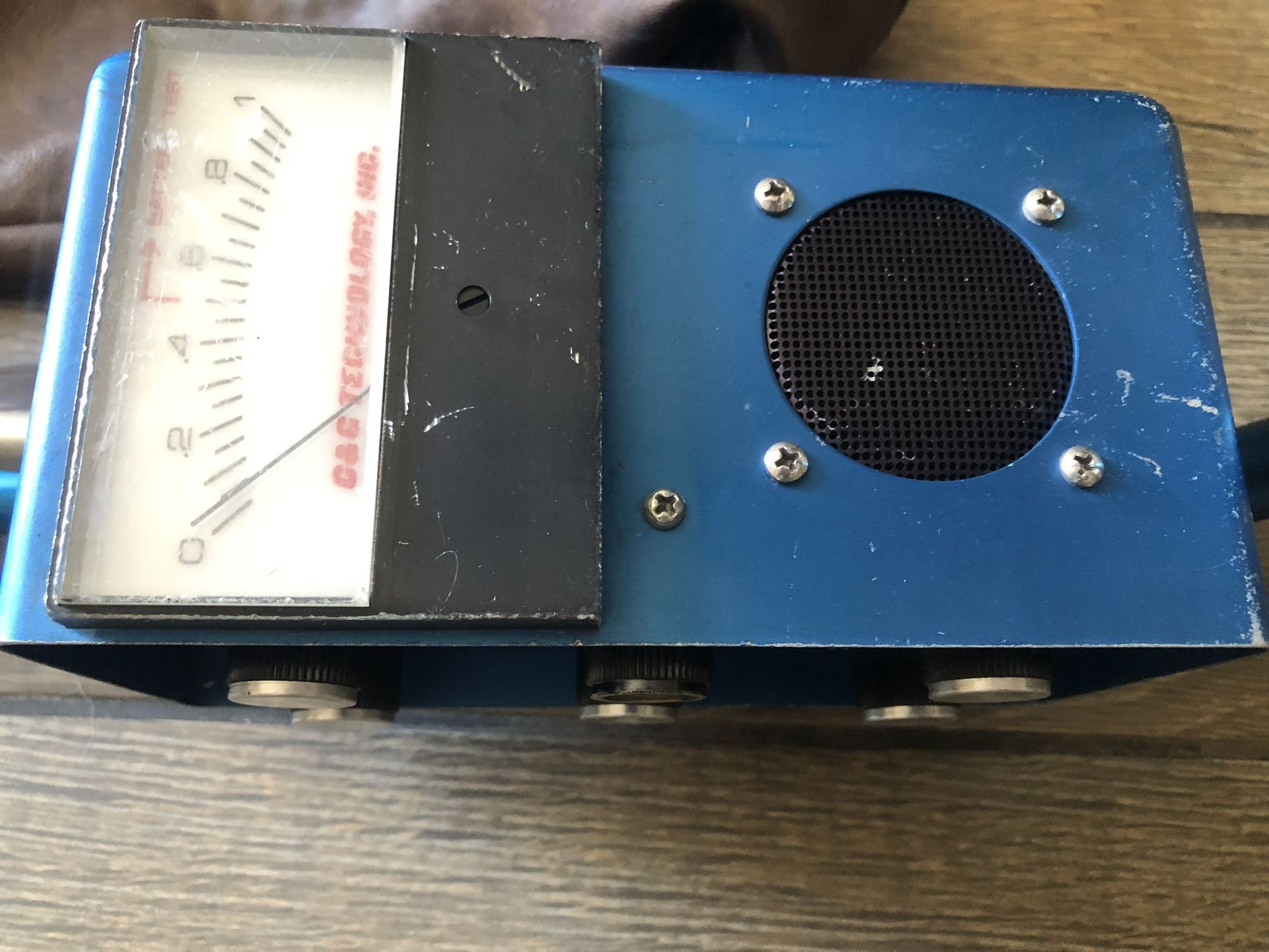 Vintage Metal Detector Tesoro The Blue WildCat C&G Technology 6001C