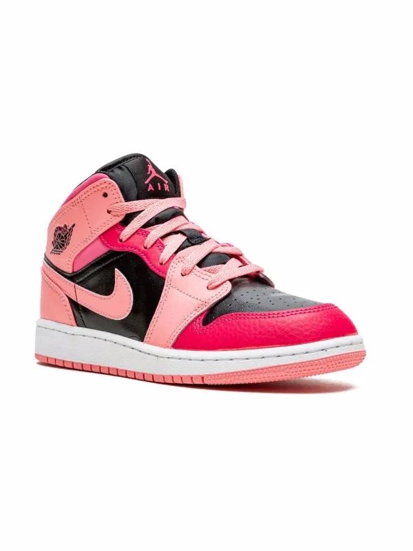 Air Jordan 1 Mid GS 'Coral Chalk'