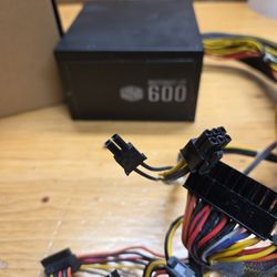 Cooler Master Pc Power Supply 600watt Masterwatt Lite