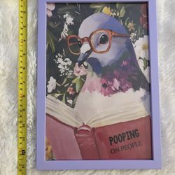 Pigeon Framed Art