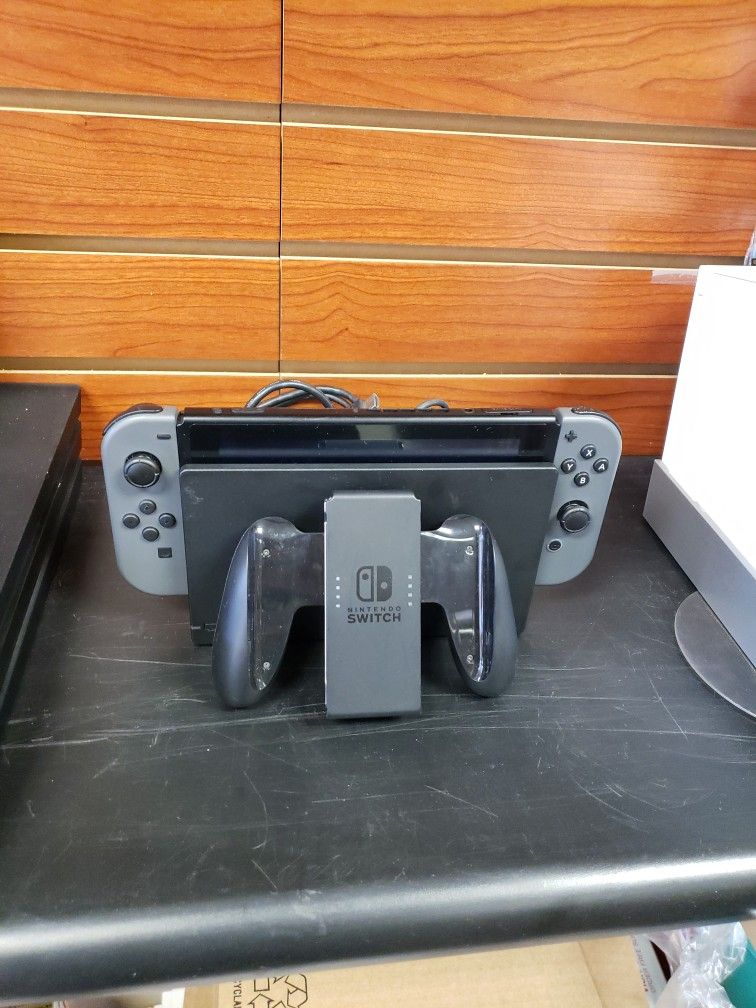 Nintendo Switch Black Joycon Console 