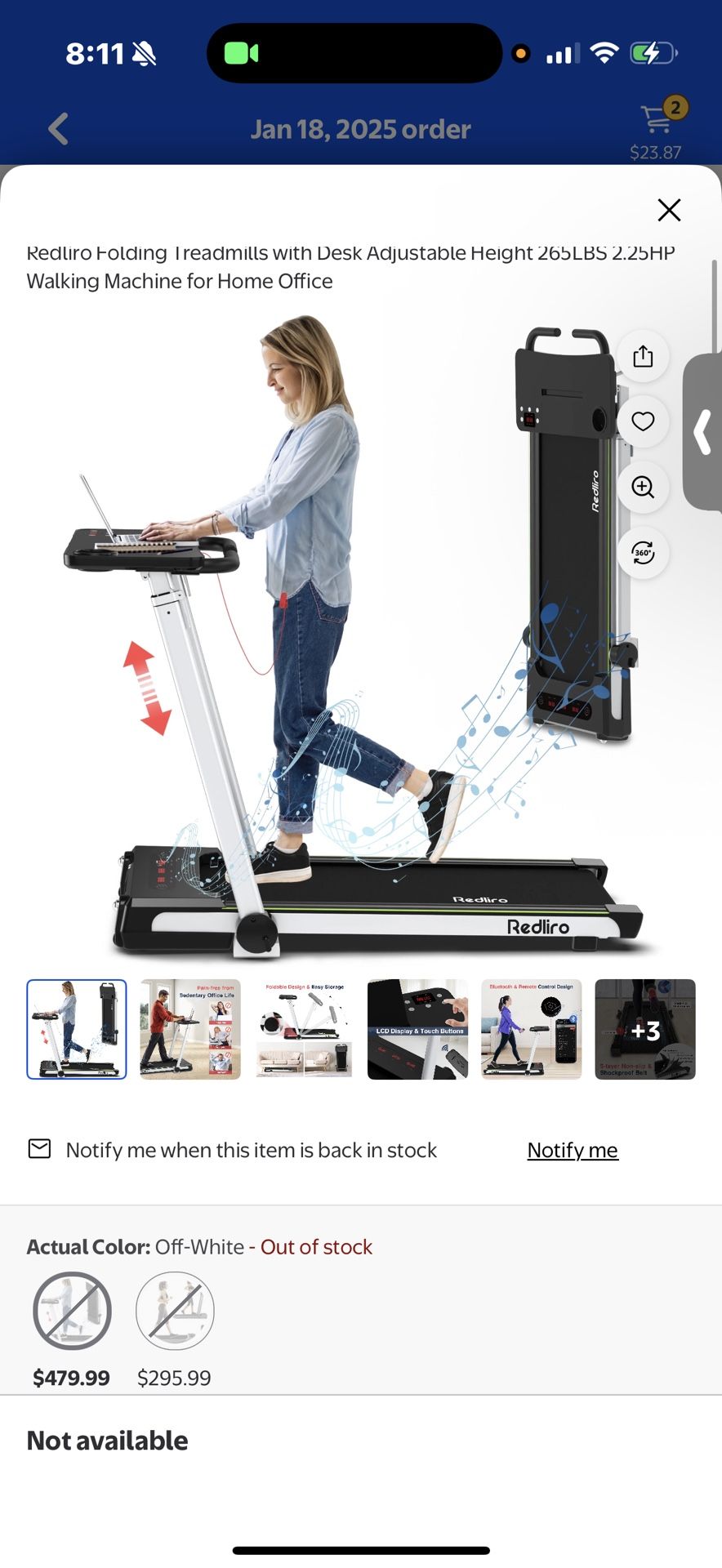 Walking Pad with Desk