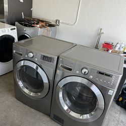 Used LG Washer And Gas Dryer 