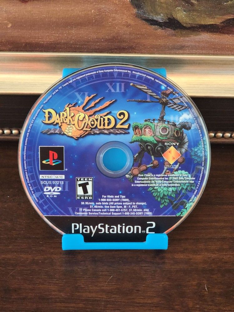 Dark Cloud 2 (Sony PlayStation 2, 2003) PS2 Tested Game Disc