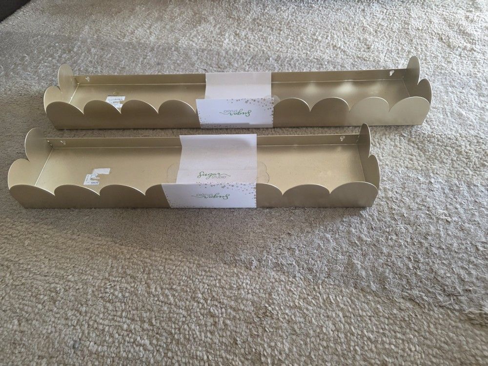Gold Shelves
