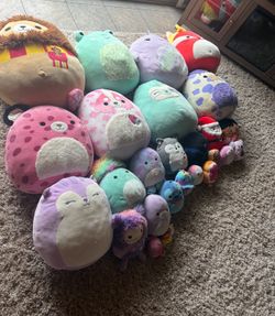 Squishmallow Lot 50 For ALL-like New