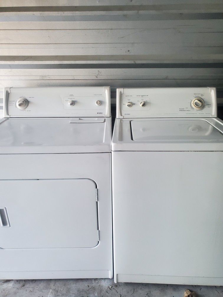Heavy Duty Kenmore Washer And Dryer Set 