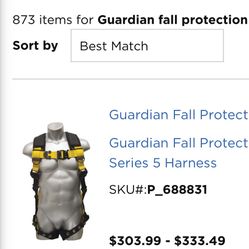 Guardian Series 5 Fall Protection Harness 