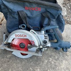 Bosch 7-1/4” Worm Drive Circular Saw