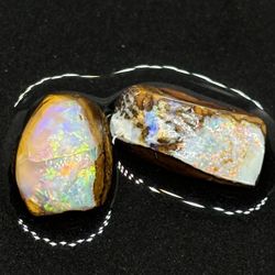 Exotic Top Grade Colorful Rough Raw Uncut Yowah Opal Nuts Parcel 8.75 Cts