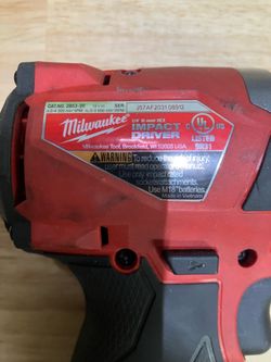 Milwaukee fuel 1/4 hex impact driver