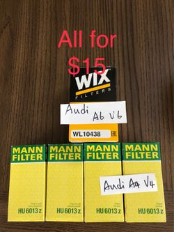 Engine Oil filters. All for $15