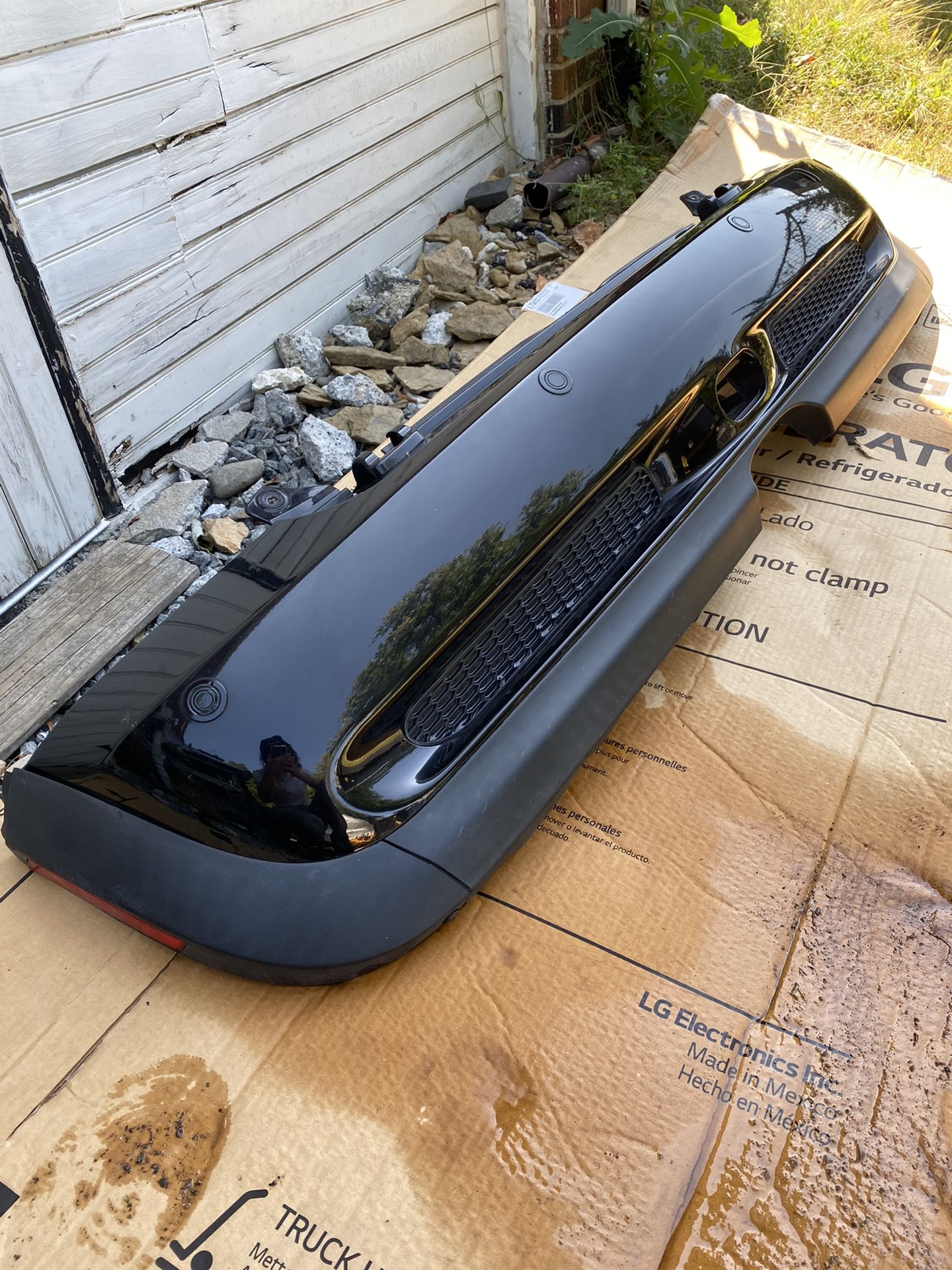 2005 MINI Cooper Convertible R52 rear bumper cover with sensors!