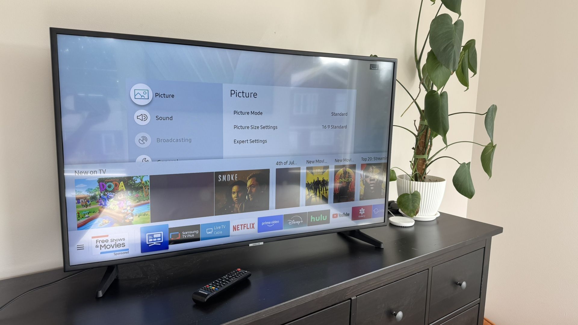 Samsung 43” Smart TV (Model UN43NU6950B)