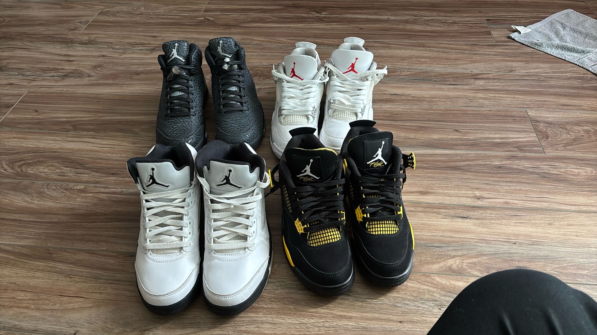 Retro Jordans 4s & 5s