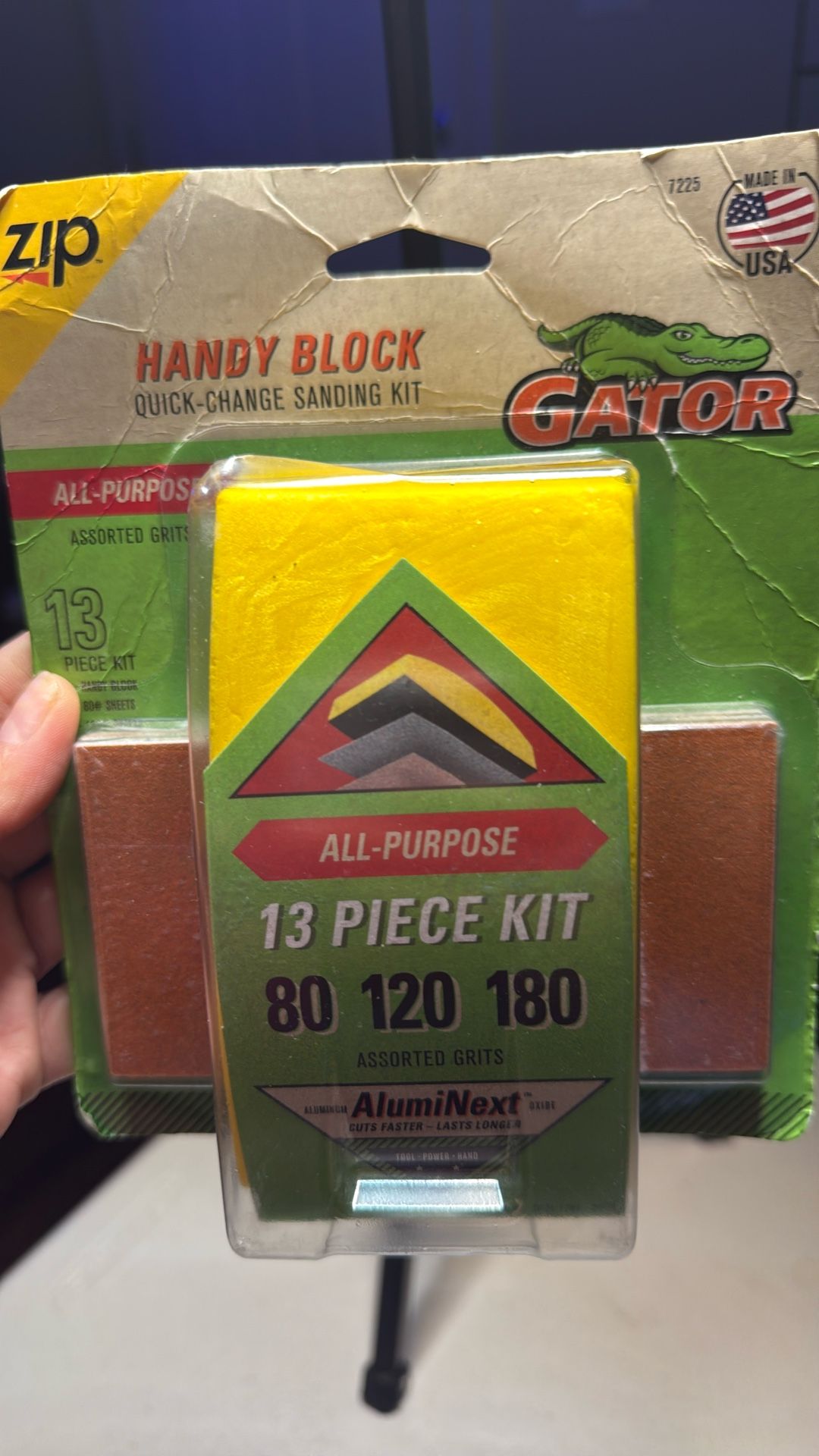 Handy Block Quick- Change Sanding Kit 