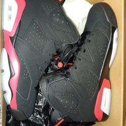 Air Jordan 6 Retro “Infrared” (Black/Infrared)
