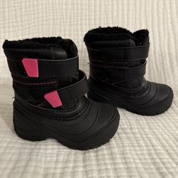 Little Girls Toddler Snow boots Size 6