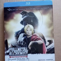 blu ray fullmetal alchemist brotherhood complete collection 1 bluray brand new 