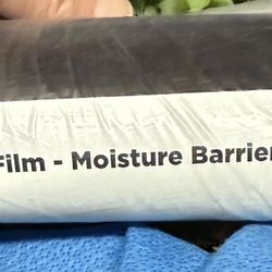 totalworx 6 Mil Poly Film - Moisture Barrier (Black)