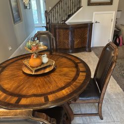 Biltmore Estate Table and Buffet Cabinet set