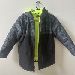 **Gently Used Size 7/8 Jacket with Detachable Fleece Sweater**