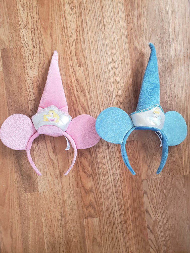 Disney Cinderella And Aurora Ears Headband