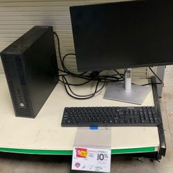 Hp Desktop And Monitor