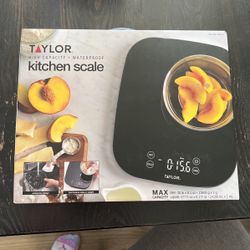 Black Taylor kitchen scale 
