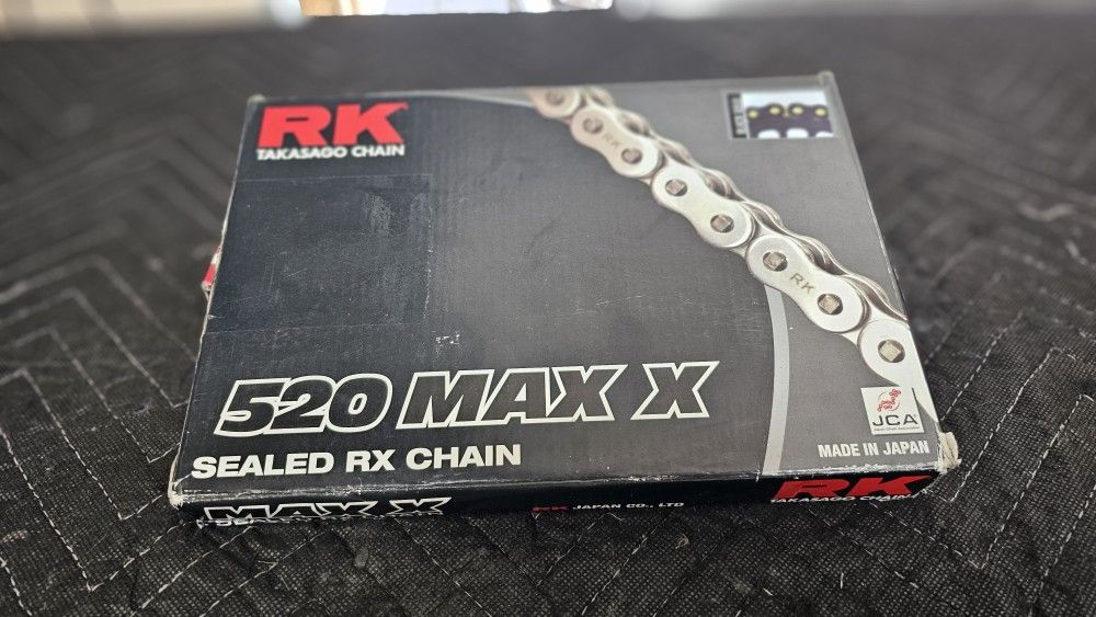 RX 520 Motorcycle Chain - Gold
