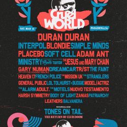 2 GA Cruel World Tickets  For This Weekend 