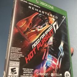 Need for Speed Hot Pursuit Remastered BRAND NEW FACTORY SEALED for Xbox One / X video game console system