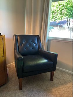 Mid Century Modern Leather Chair