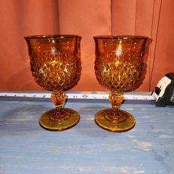 Set Of Vintage Goblet Cups