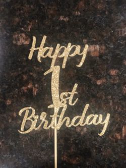 1st Birthday Cake topper