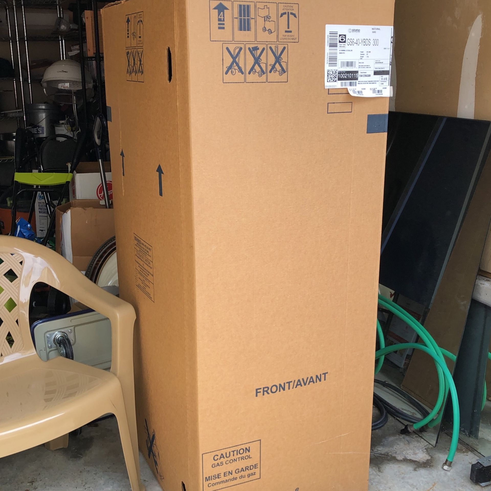 State 40 Gallon Natural Gas Water Heater for Sale in Morrisville, NC -  OfferUp