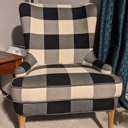 Plaid Accent Chairs