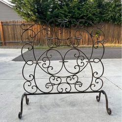 Metal Plant Or Candle Holder 