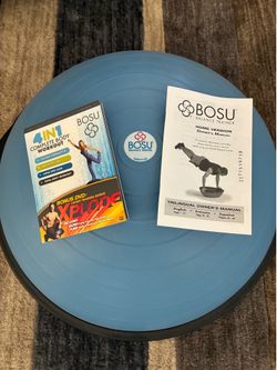 Bosu Balance Trainer with Workout Disks