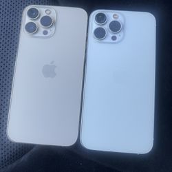 2 iPhones 13 Pro Max 128gb UNLOCKED