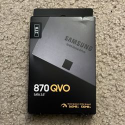 Samsung SSD 2TB 870 QVO SATA 2.5”