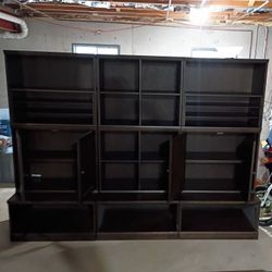 POTTERY BARN Wooden Cabinets