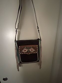 Ariat Monroe purse with fringe