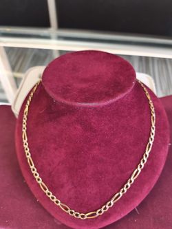 14ksolid gold necklace 17.6 grams 26 Long layaway available 10% Dwon if you interested please make sure you ask for Maribel thank you