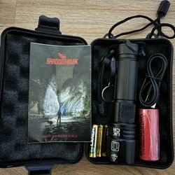 Shadowhawk Flashlights High Lumens Rechargeable, 20000 Lumens