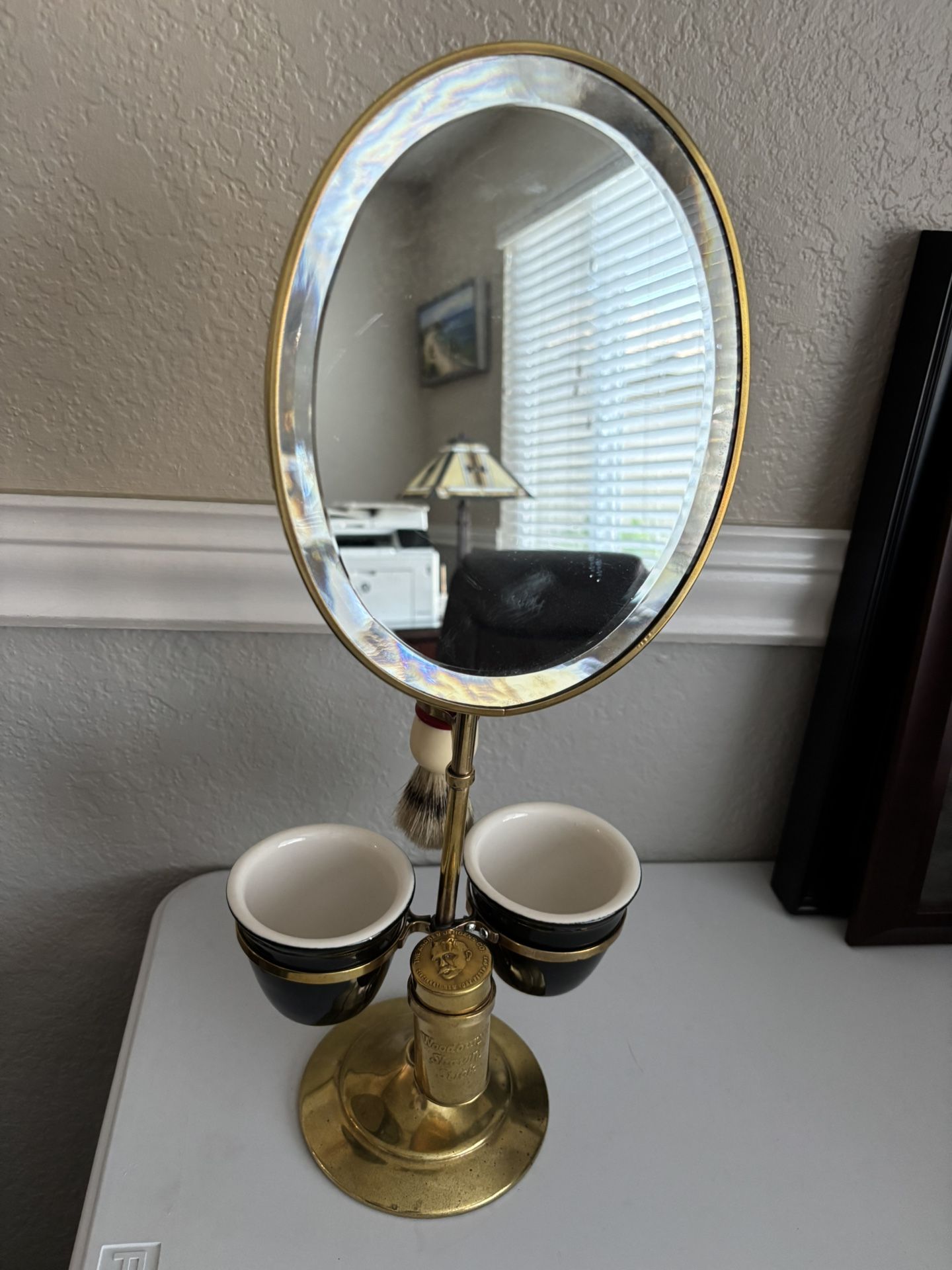 Vintage Mirror Shaving Set