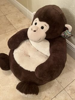 Monkey Plush Animal Kids Chair 